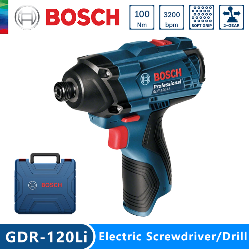 Power Drill Cordless - 보쉬 정품 GDR 120-LI 충전식 무선