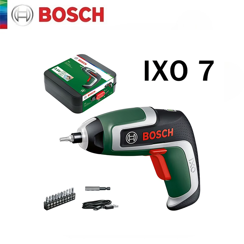 Power Drill Cordless - 보쉬 무선 전기 스크루드라이버 IXO7 USB