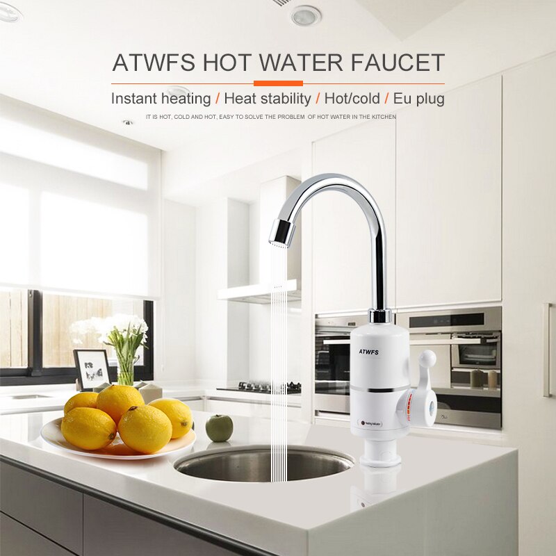 Home Improvement K&B Construction - ATWFS 탱크가없는 전기 최신 온수기 주방