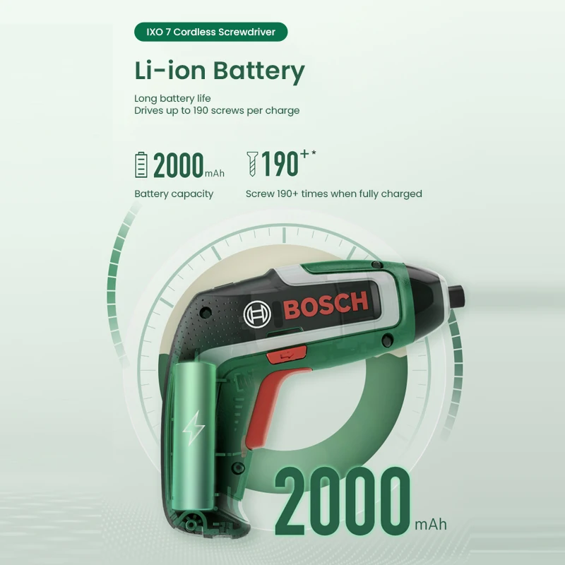 보쉬 IXO 7 무선 드라이버 3.6V USB 충전식  - Power Drill Cordless 리뷰 및 가격