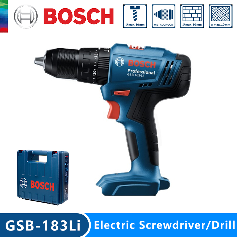 보쉬 전기 드릴 GSB183-LI 스크루드라이버 무선  - Power Drill Cordless 리뷰 및 가격