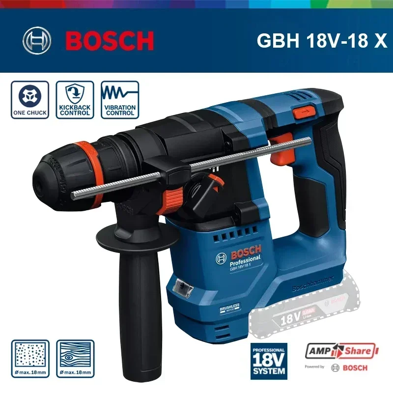 보쉬 GBH 18V-18X 무선 로터리 해머 18V 브 - Power Drill Cordless 리뷰 및 가격